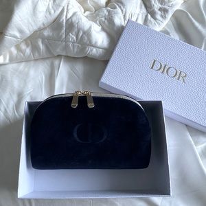 NAVY BLUE DIOR POUCHETTE